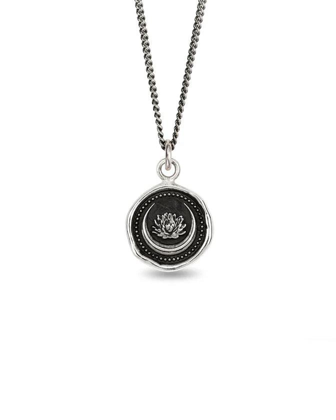 Lotus Flower Talisman Necklace