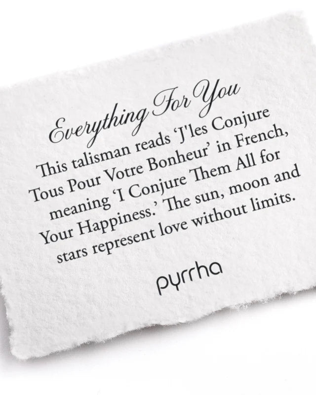 Everything For You Talisman