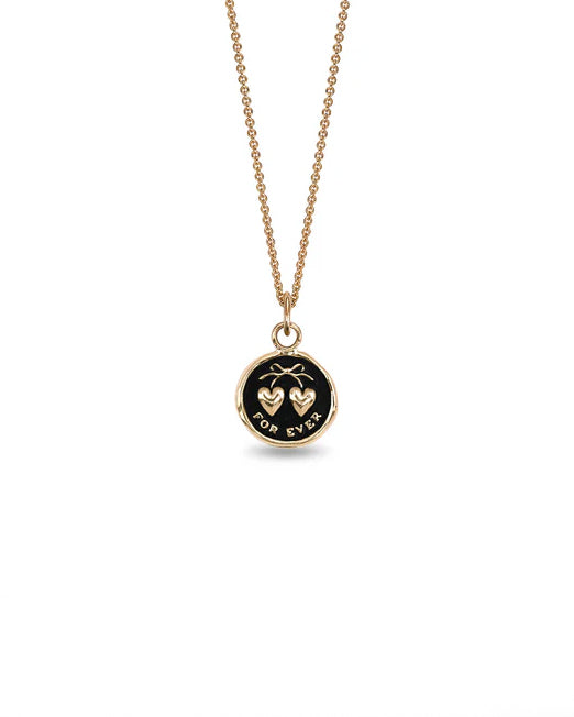 Hearts 14k Gold Talisman