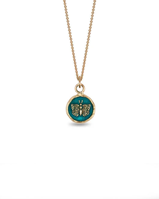 Butterfly 14k Gold Talisman