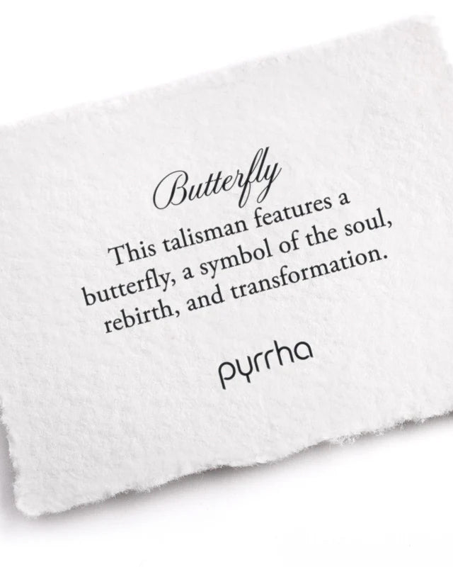 Butterfly 14k Gold Talisman