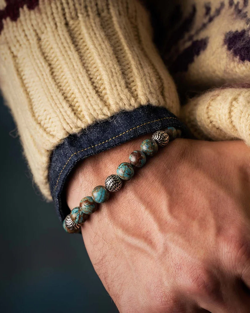 Seaside Blue Agate Bracelet