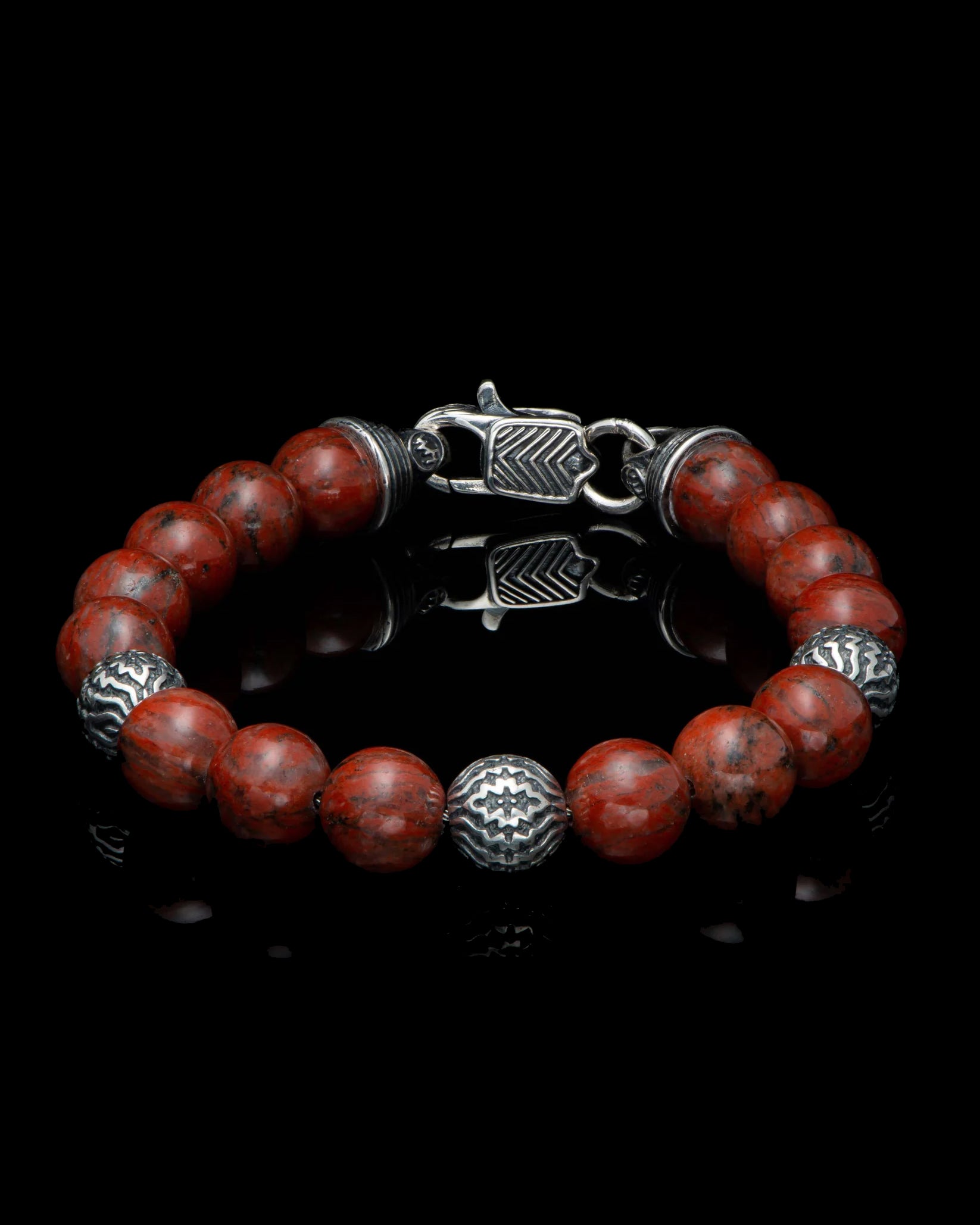 Seaside Red Jasper Bracelet