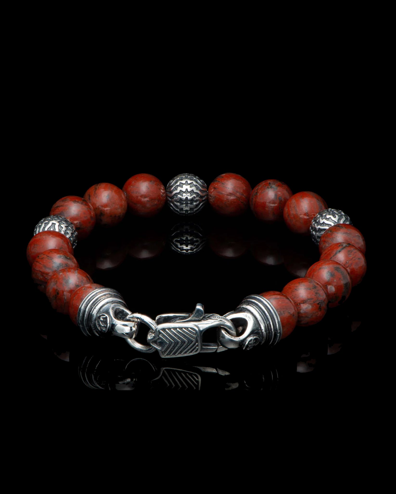 Seaside Red Jasper Bracelet