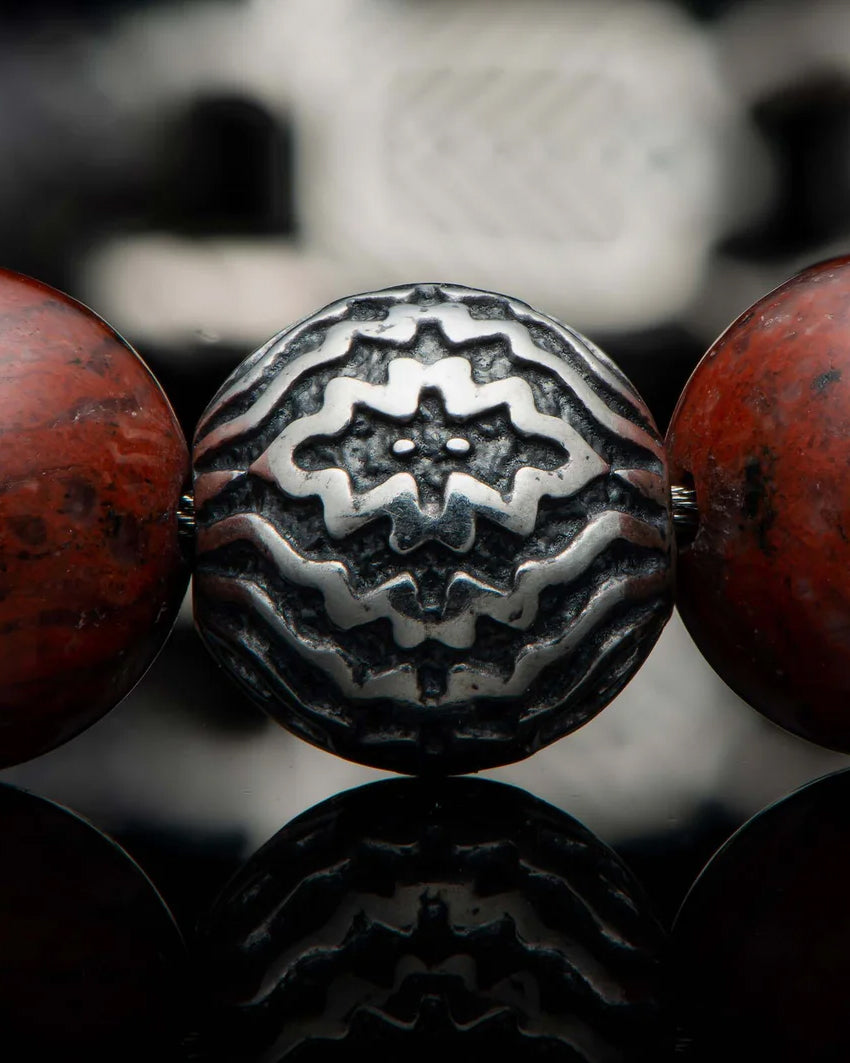 Seaside Red Jasper Bracelet
