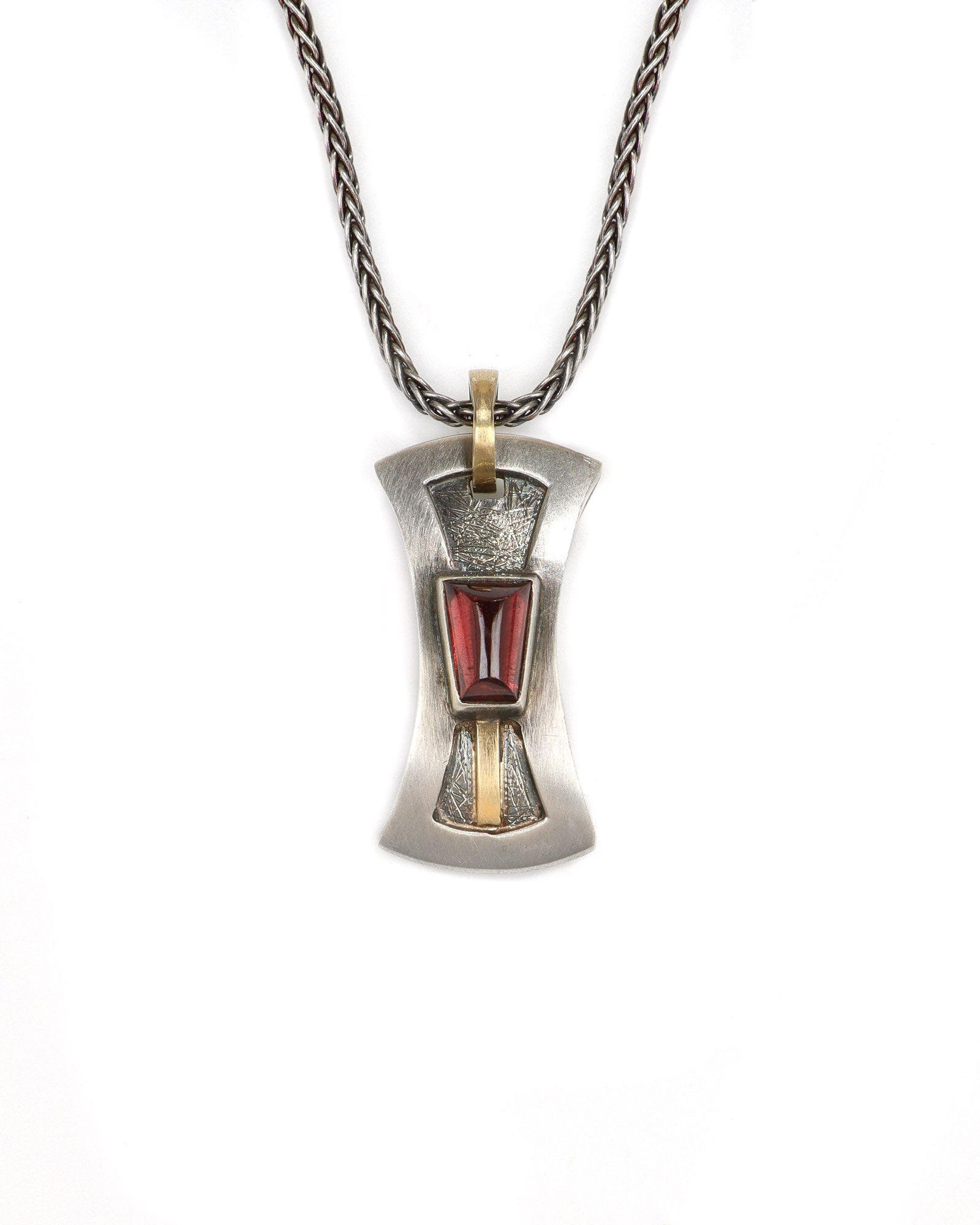 Pinched Column Necklace