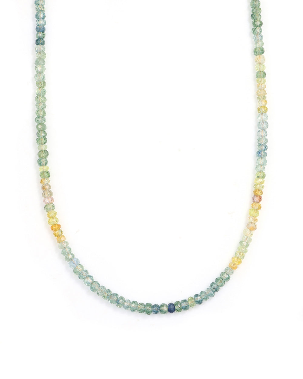 Montana Sapphire Beaded Necklace