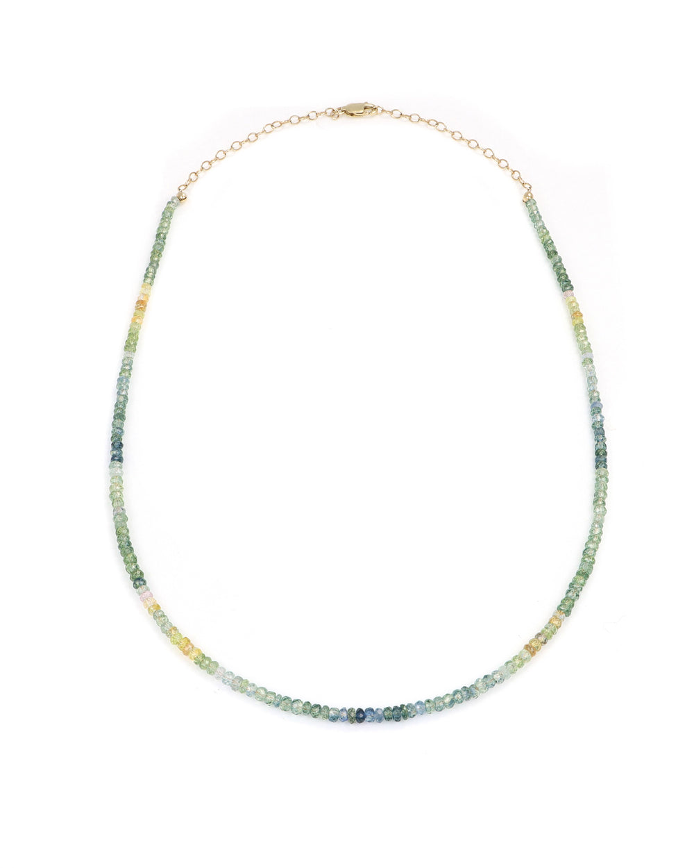 Montana Sapphire Beaded Necklace