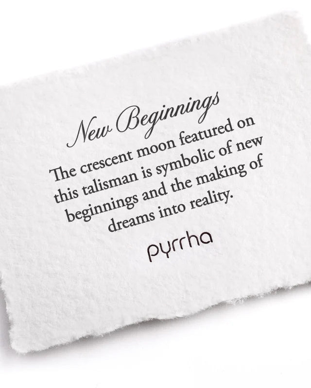 New Beginnings 14k Gold Talisman