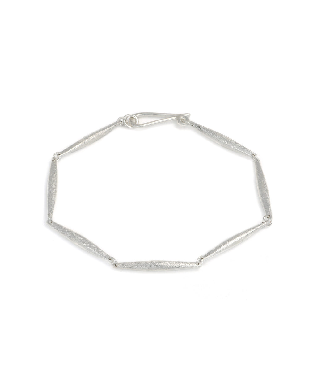 Tapered Rice Link Bracelet