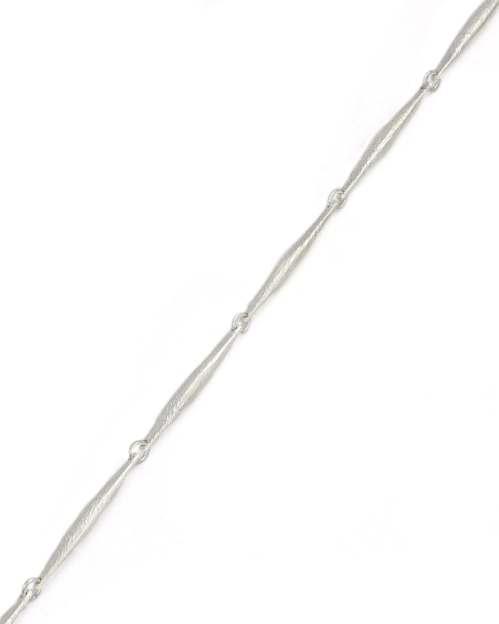 Tapered Rice Link Bracelet