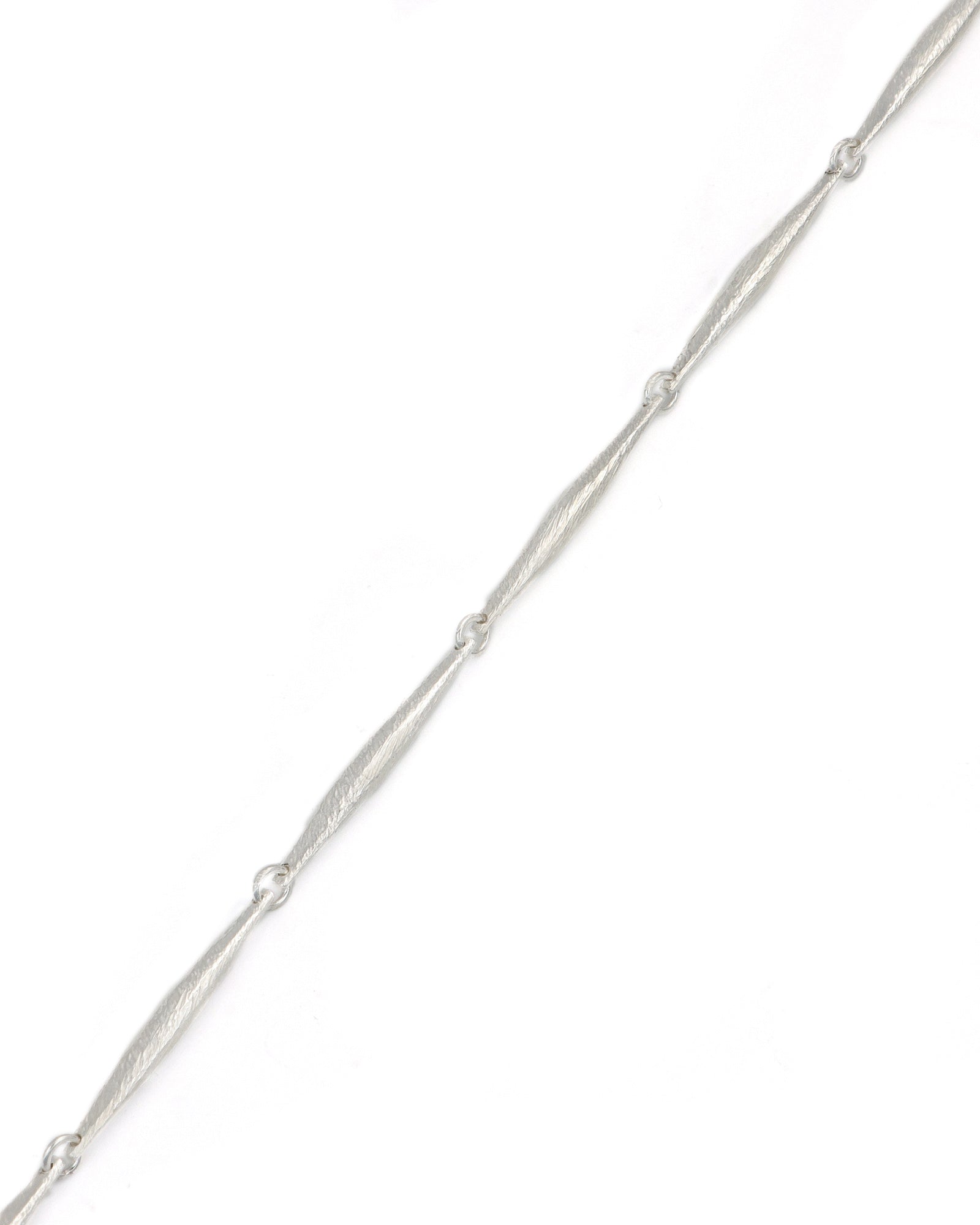 Tapered Rice Link Bracelet