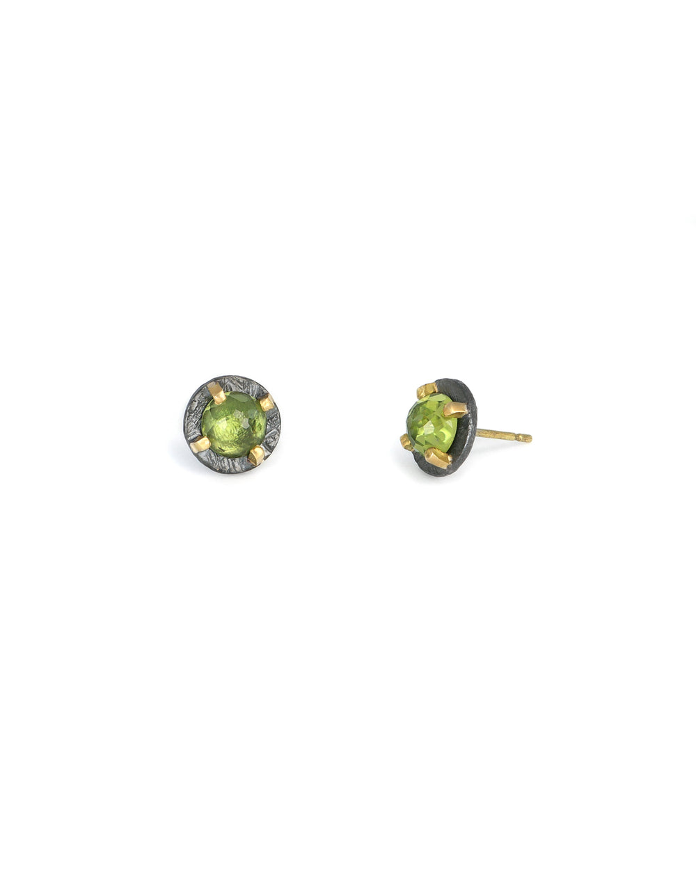 Peridot Stud Earrings