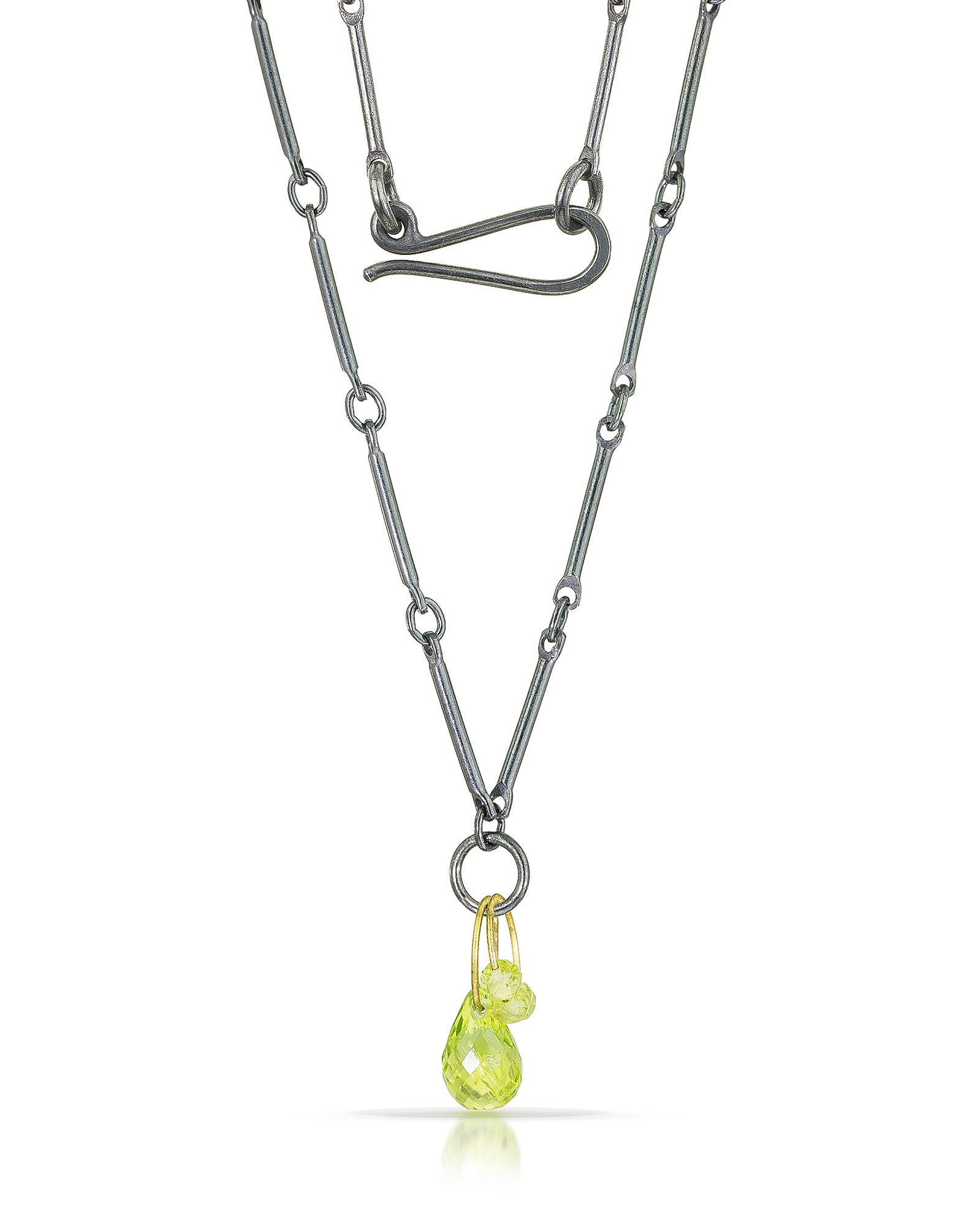 Green Mini Tangle Necklace