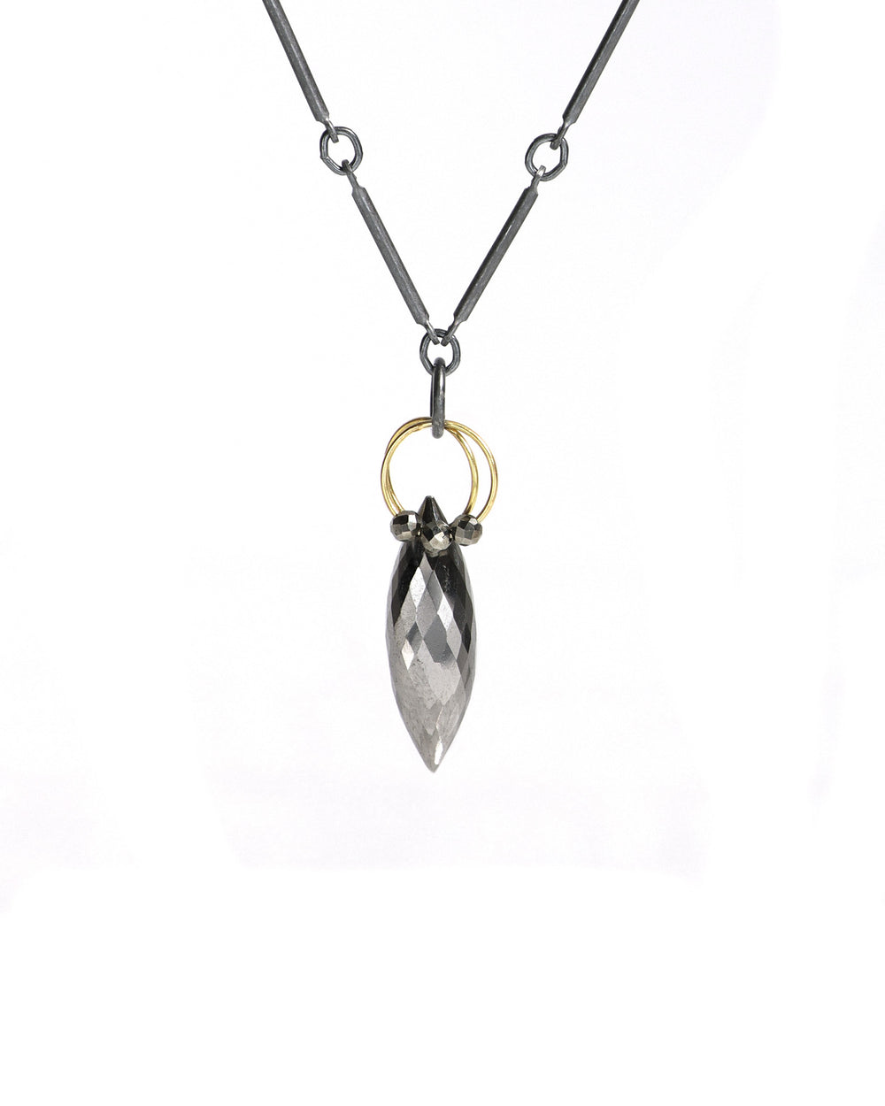 Pyrite Mini Tangle Necklace