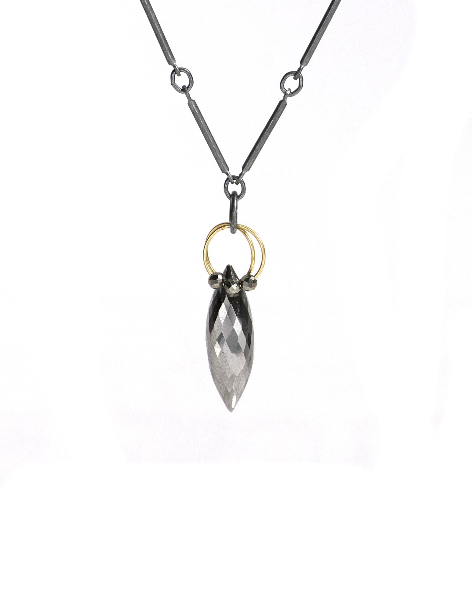 Pyrite Mini Tangle Necklace