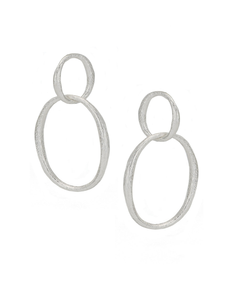 Tapered Oval Earrings