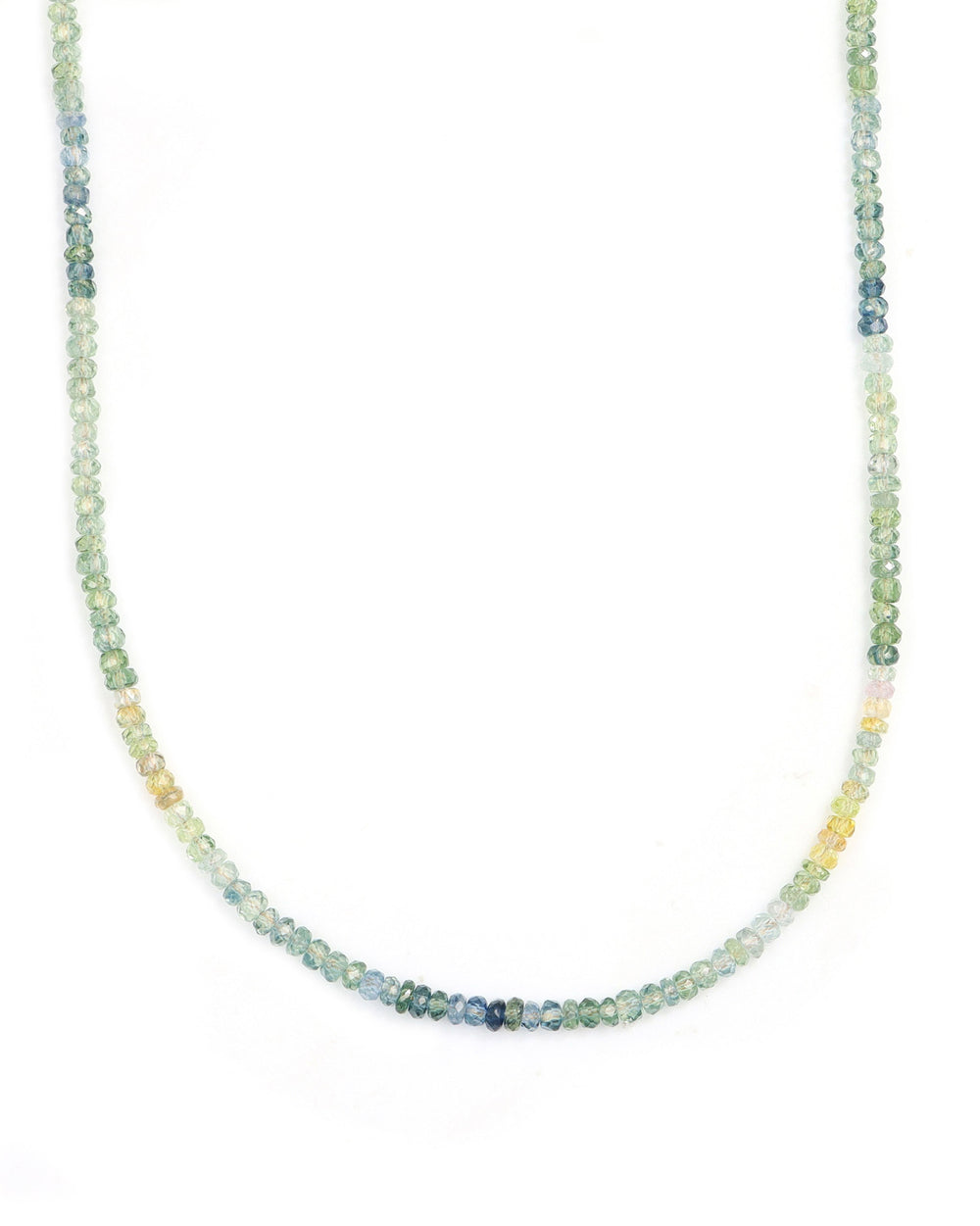 Montana Sapphire Beaded Necklace