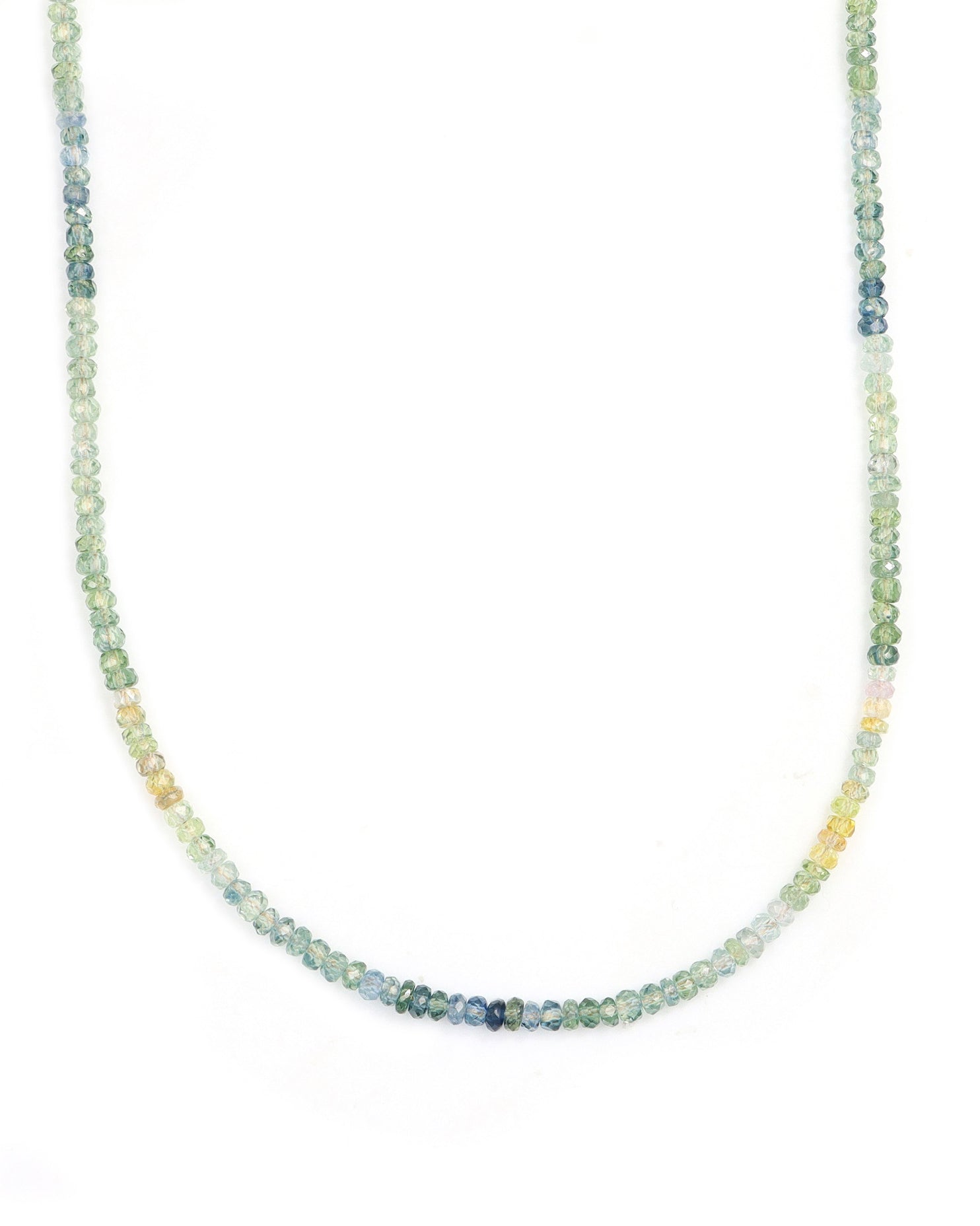 Montana Sapphire Beaded Necklace