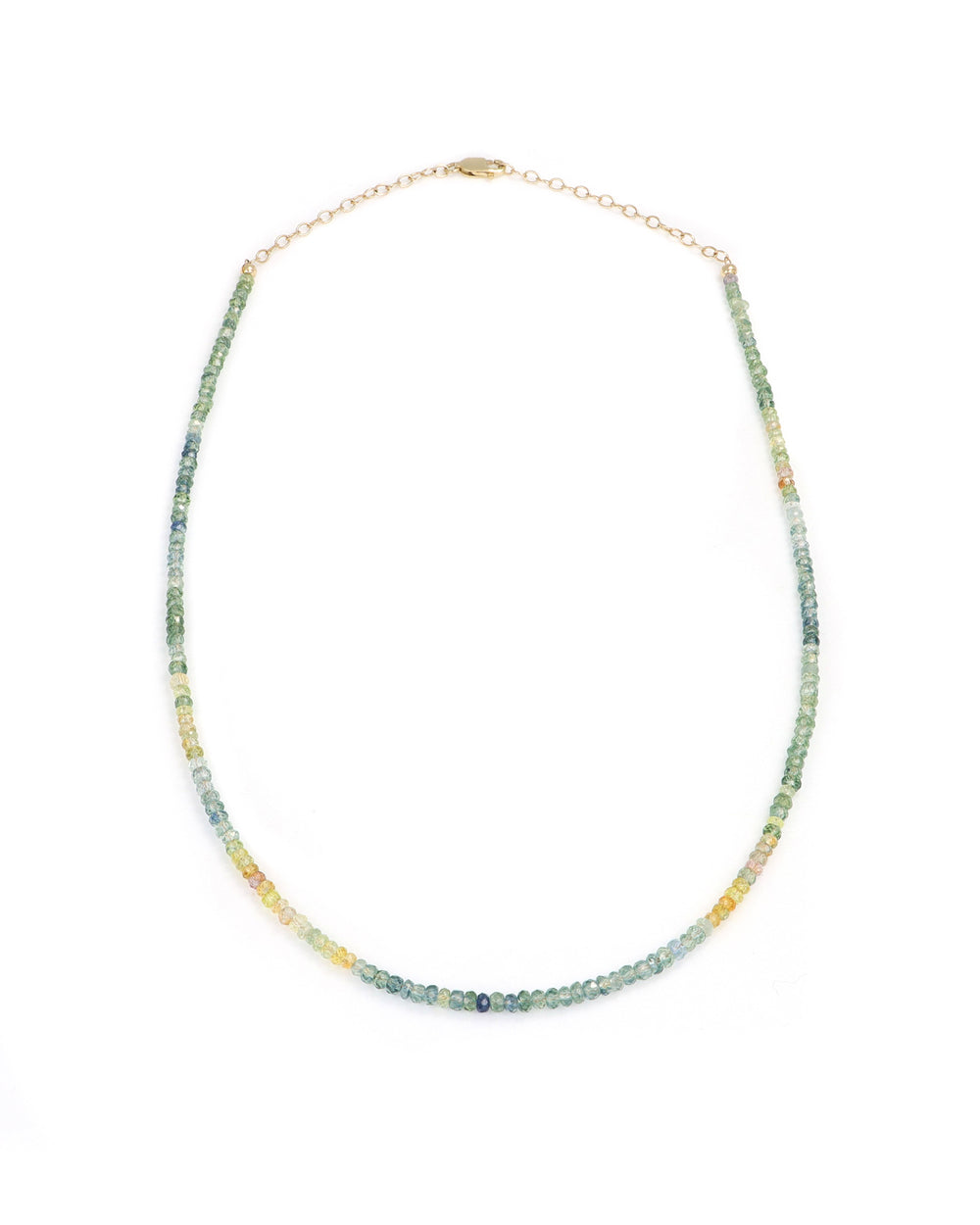 Montana Sapphire Beaded Necklace