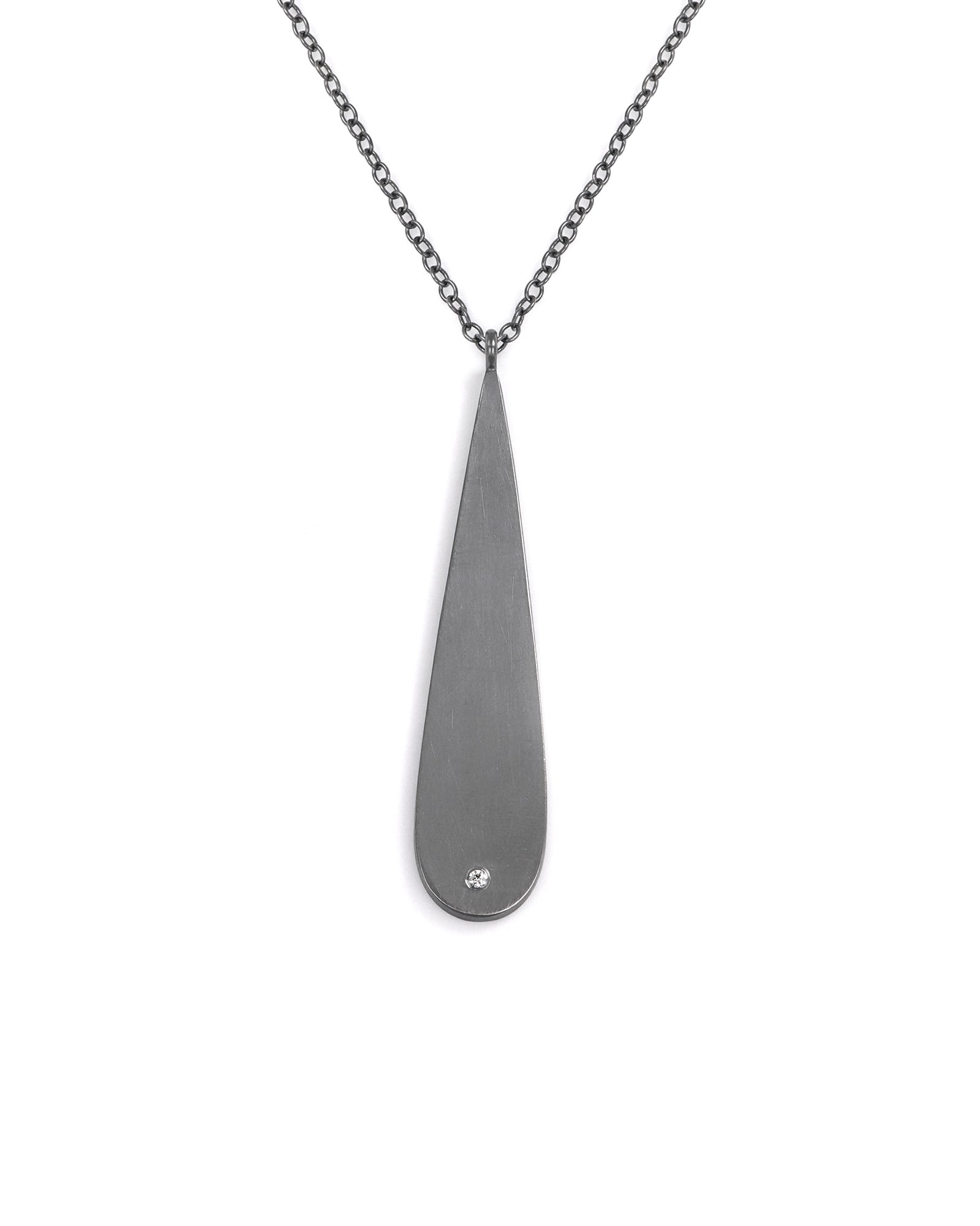 Long Teardrop Necklace