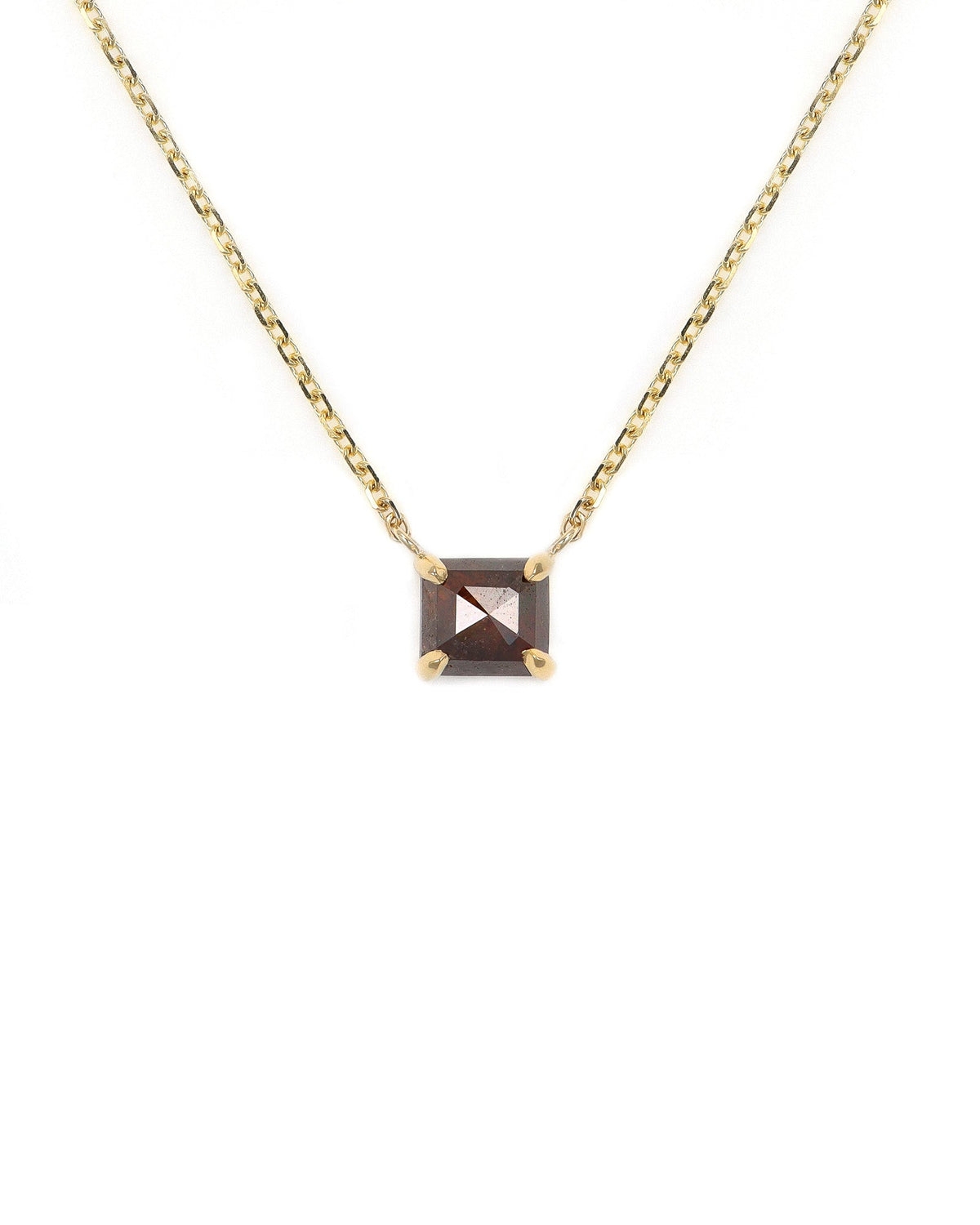 Rustic Diamond Necklace