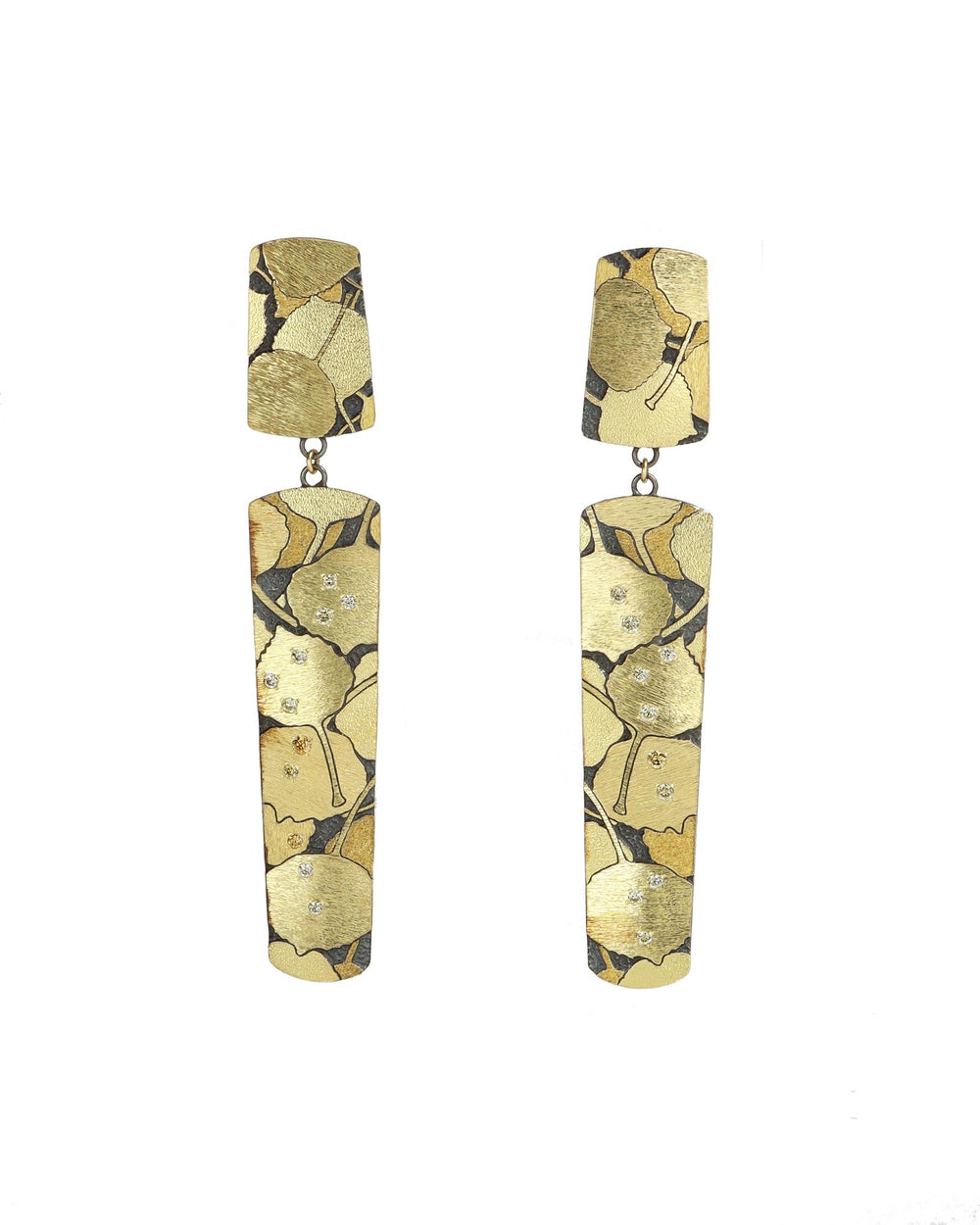 Aspen Leaves Drop Earrings