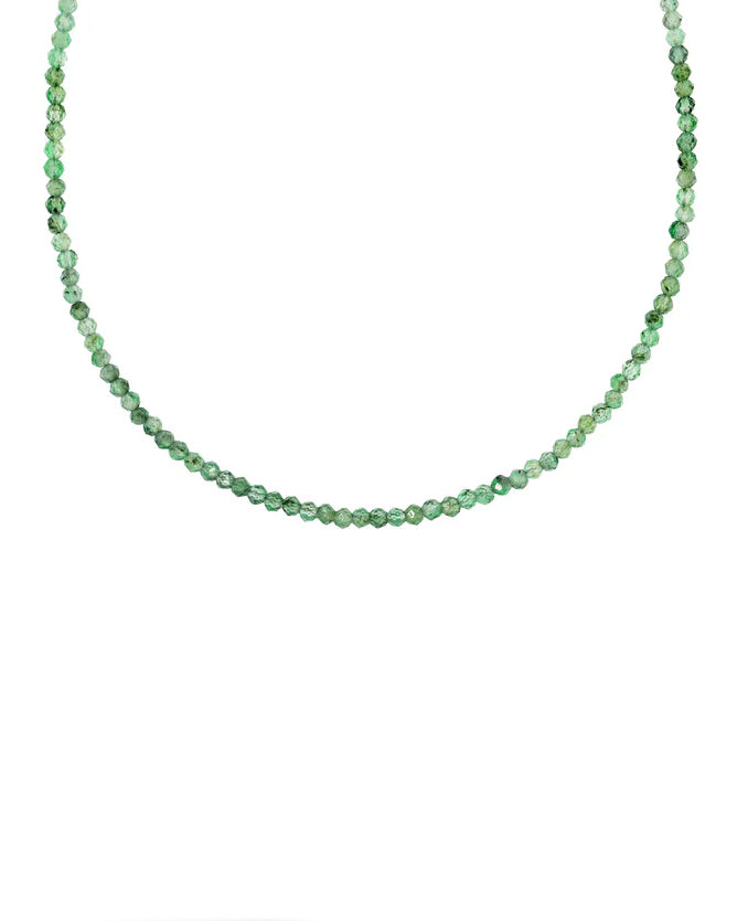 14k Emerald Necklace