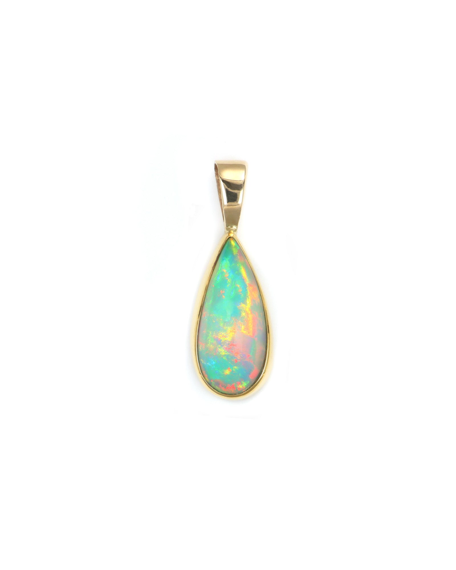 Drop Opal Pendant