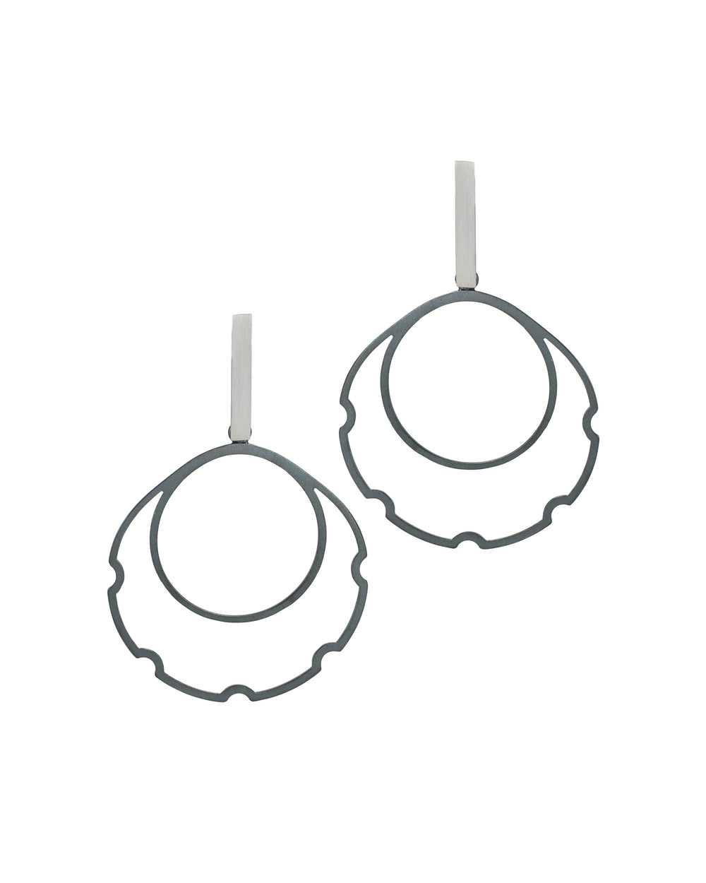 Circle Dangle Earrings