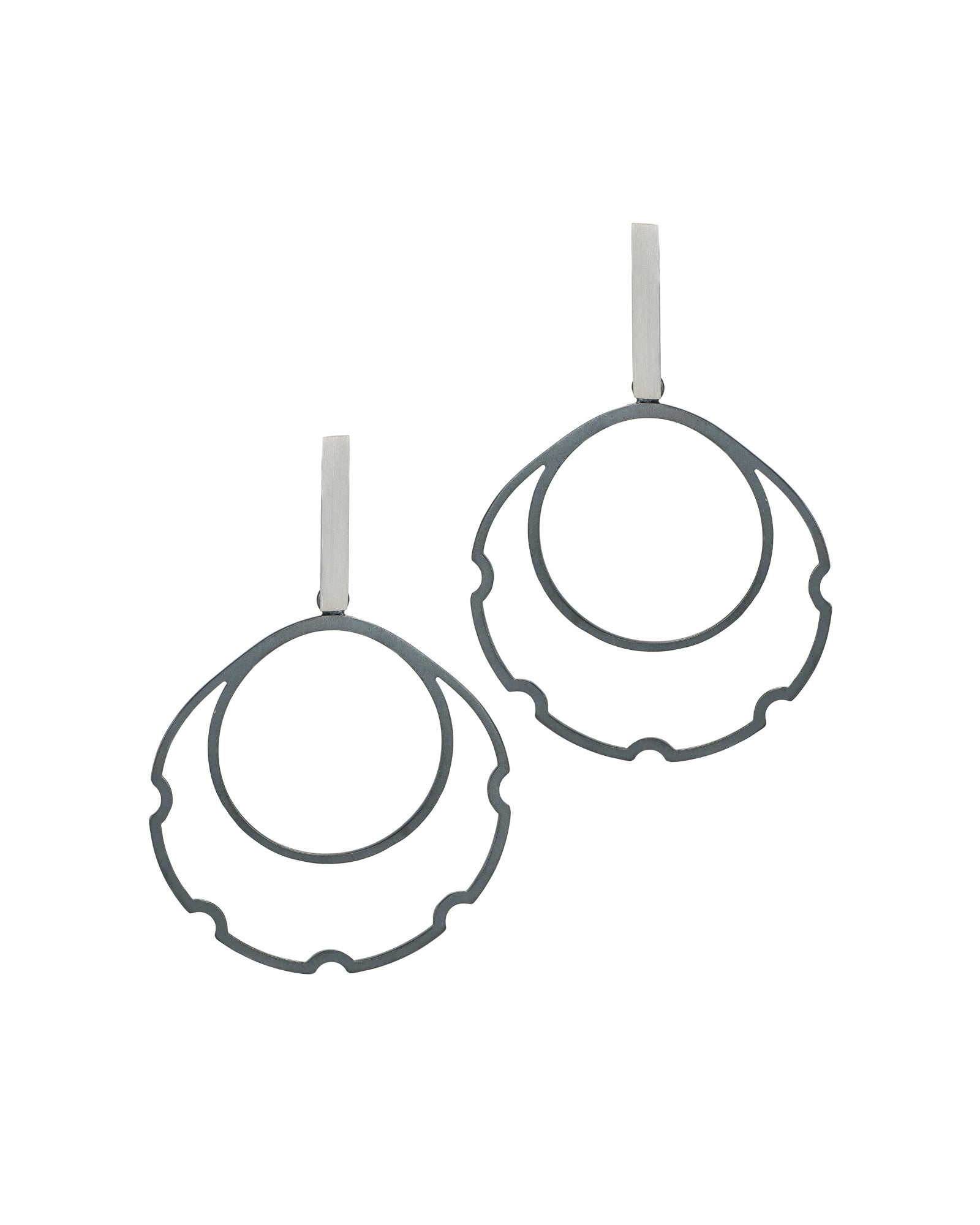 Circle Dangle Earrings