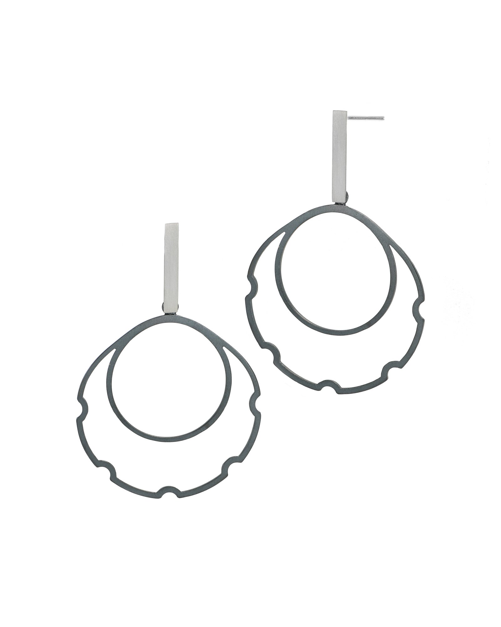 Circle Dangle Earrings