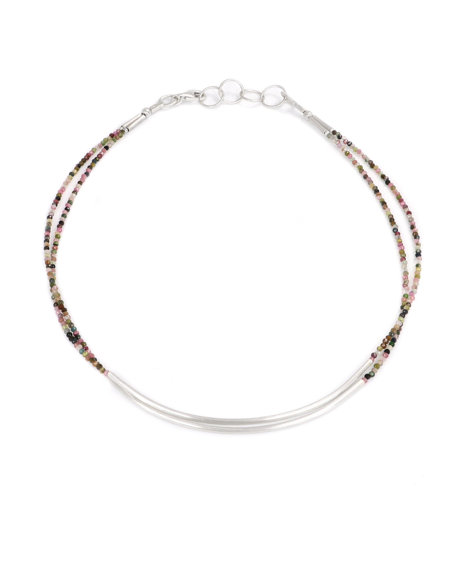 2 Strand Tourmaline Necklace