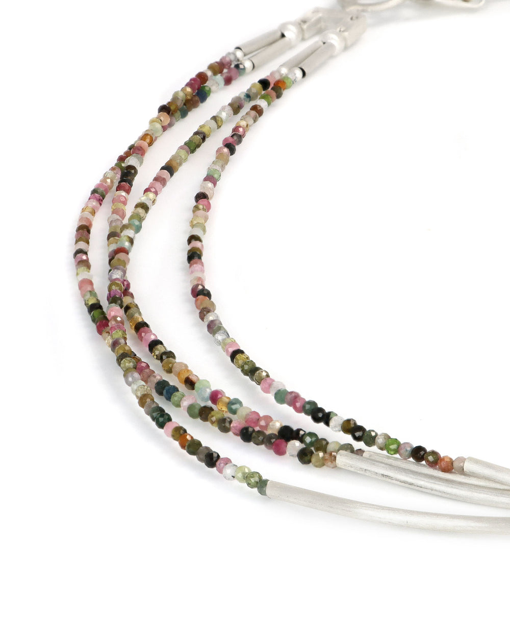4 Strand Tourmaline Necklace