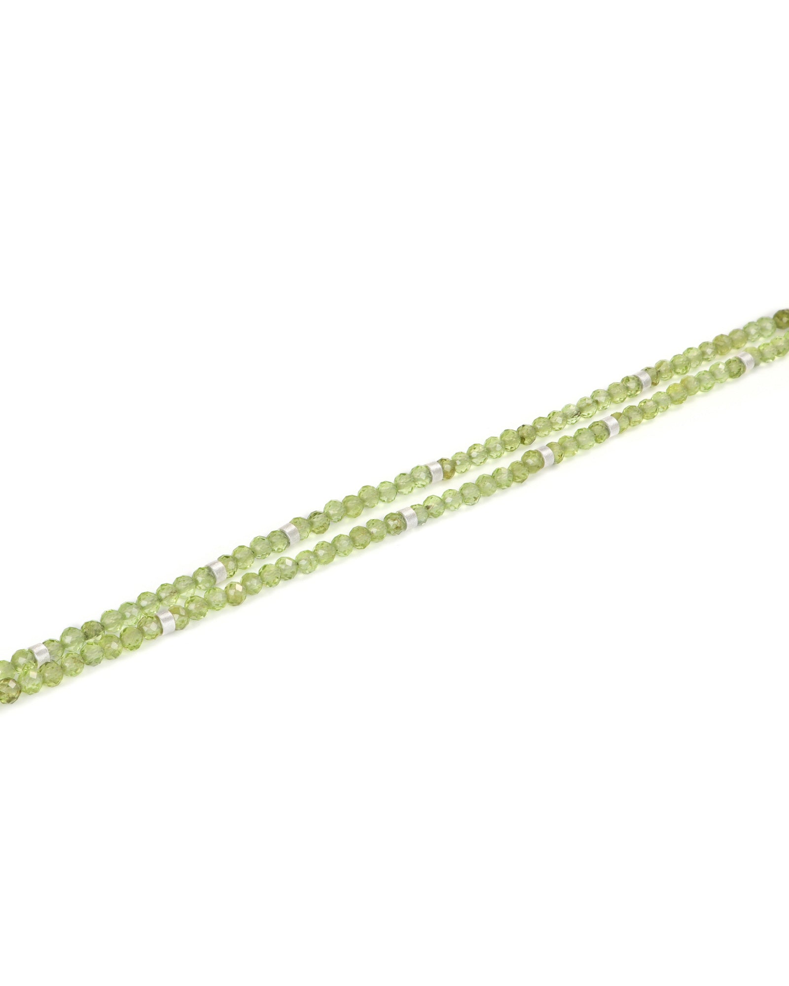 2 Strand Peridot Necklace