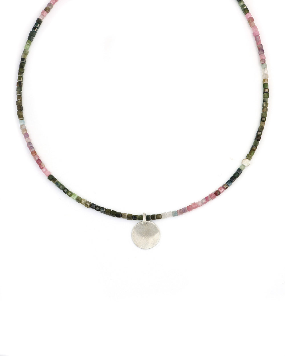 Tourmaline Cube Necklace