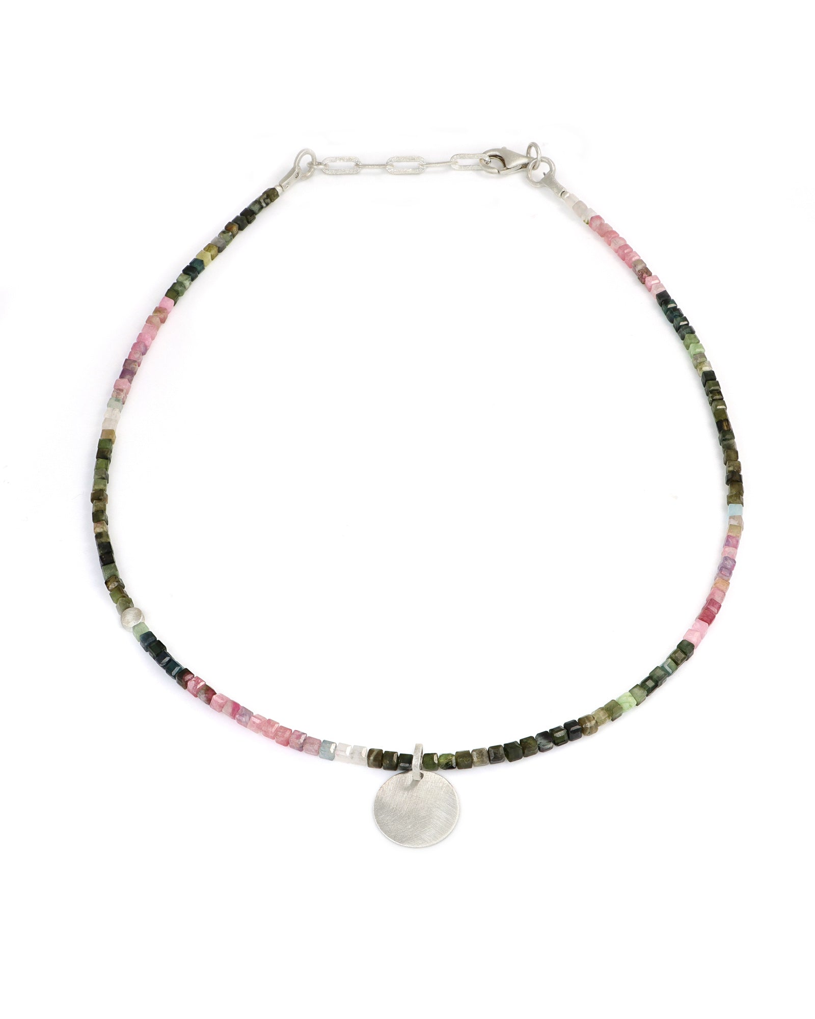 Tourmaline Cube Necklace