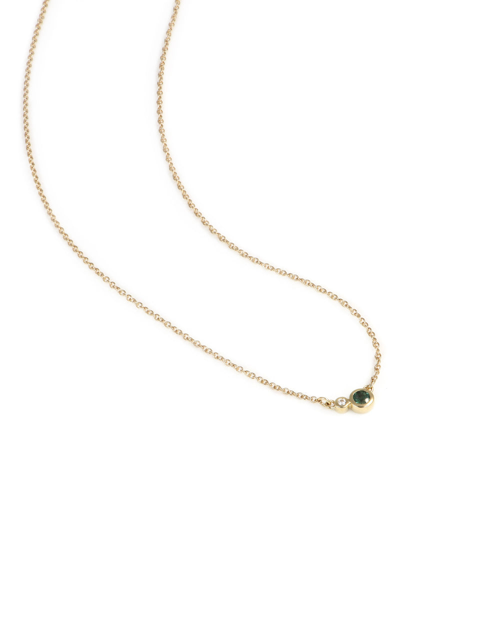 Alexandrite and Diamond Necklace