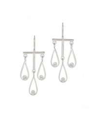 Flame Chandelier Earrings