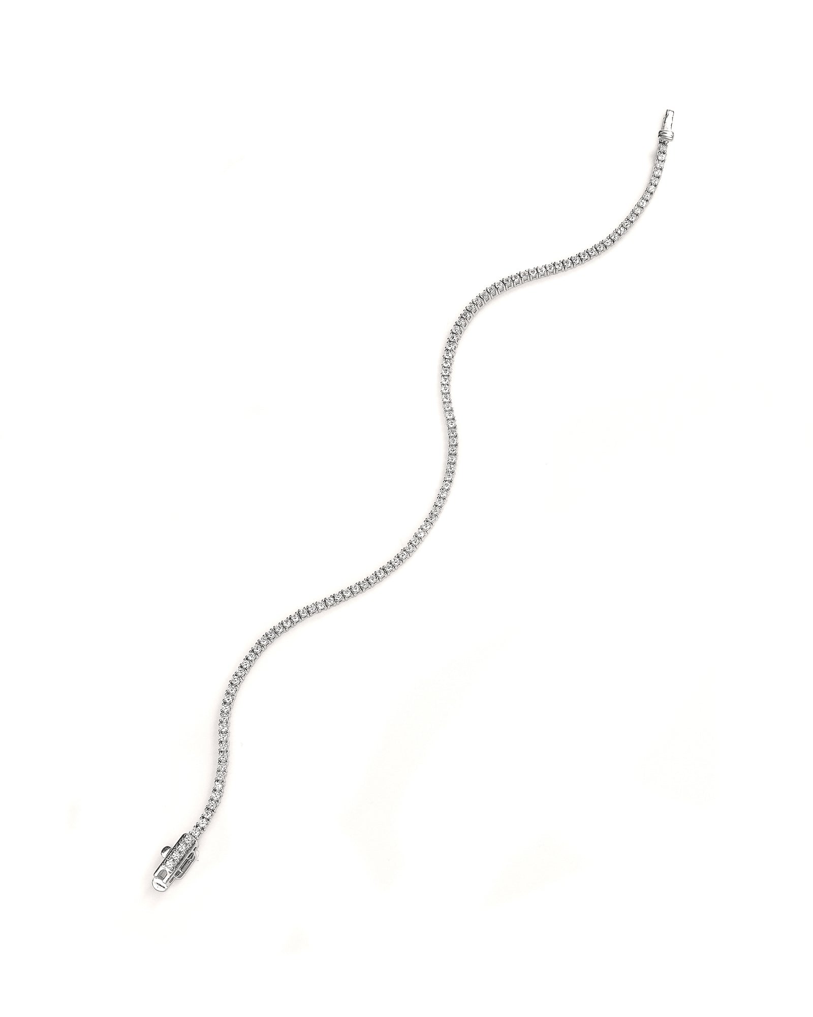 14kw 1ctw Diamond Tennis Bracelet