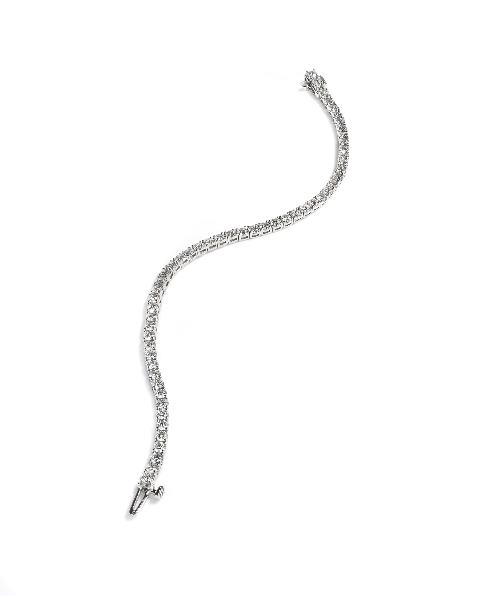 14kw 5ctw Diamond Tennis Bracelet