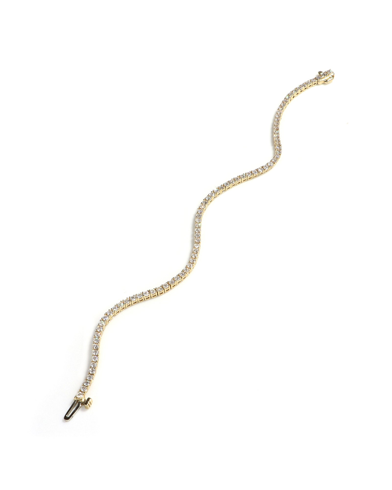 14ky 2.00ctw Diamond Tennis Bracelet