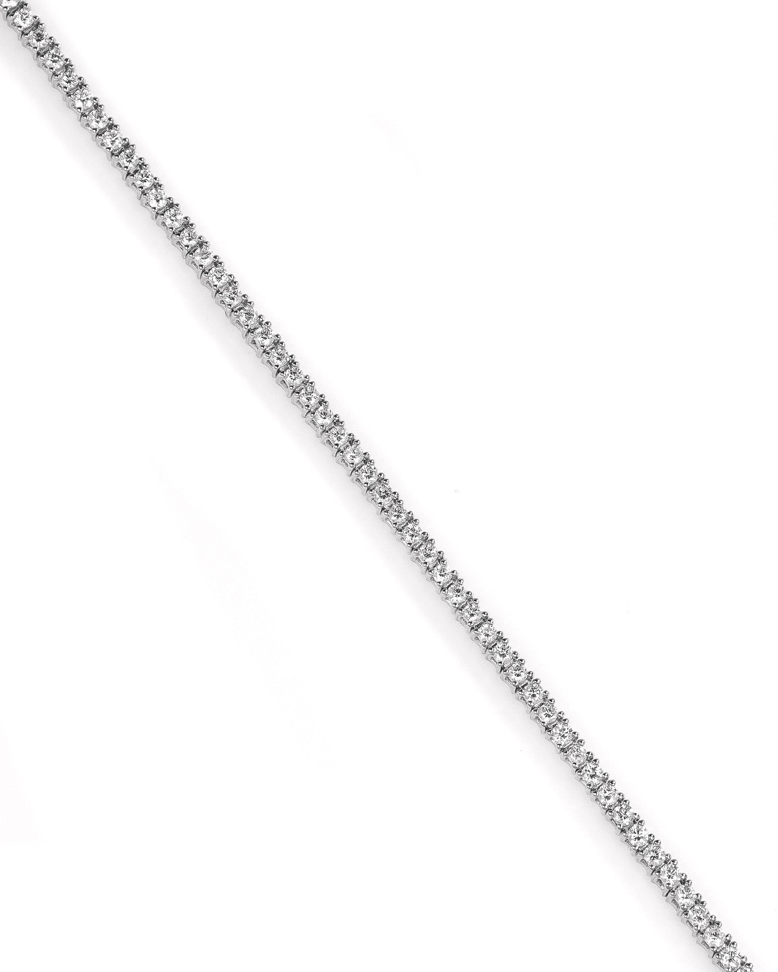 14kw 3ctw Diamond Tennis Bracelet