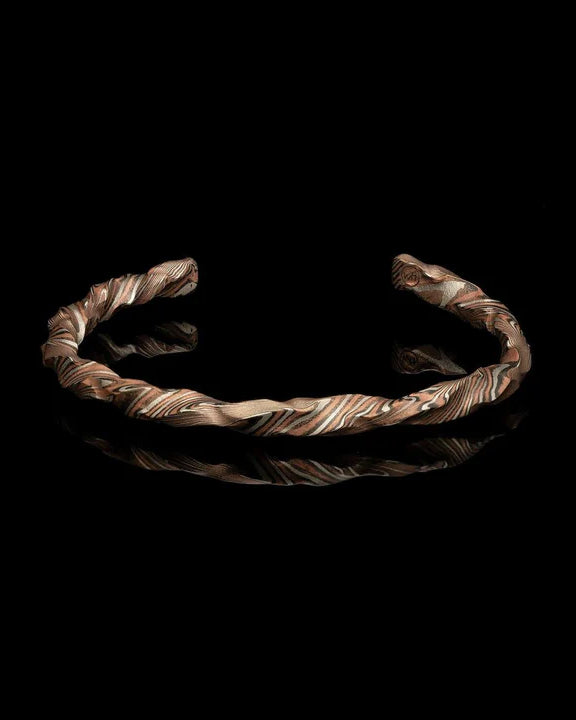 Strata Mokume Gane Cuff