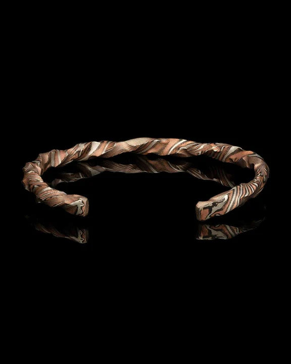 Strata Mokume Gane Cuff