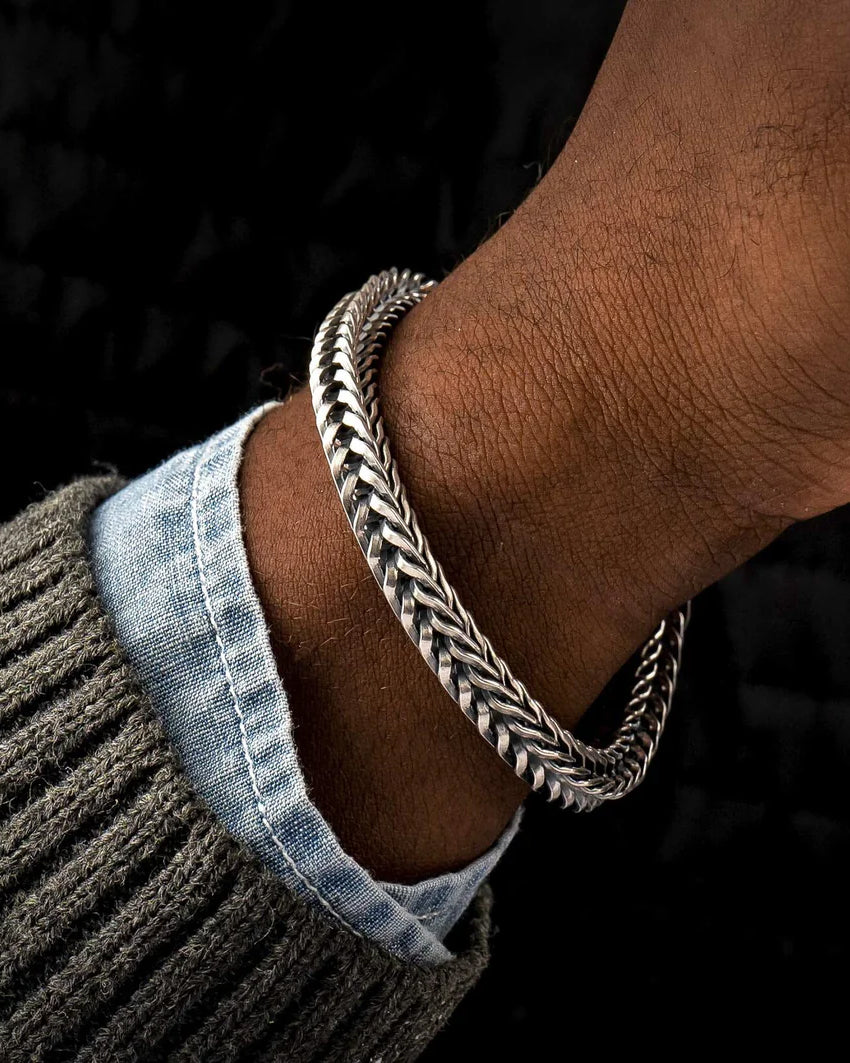 Paros Foxtail Chain Bracelet