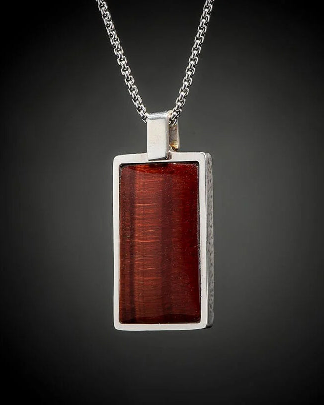 Red Tiger Eye Shift Pendant