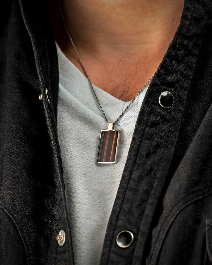 Red Tiger Eye Shift Pendant