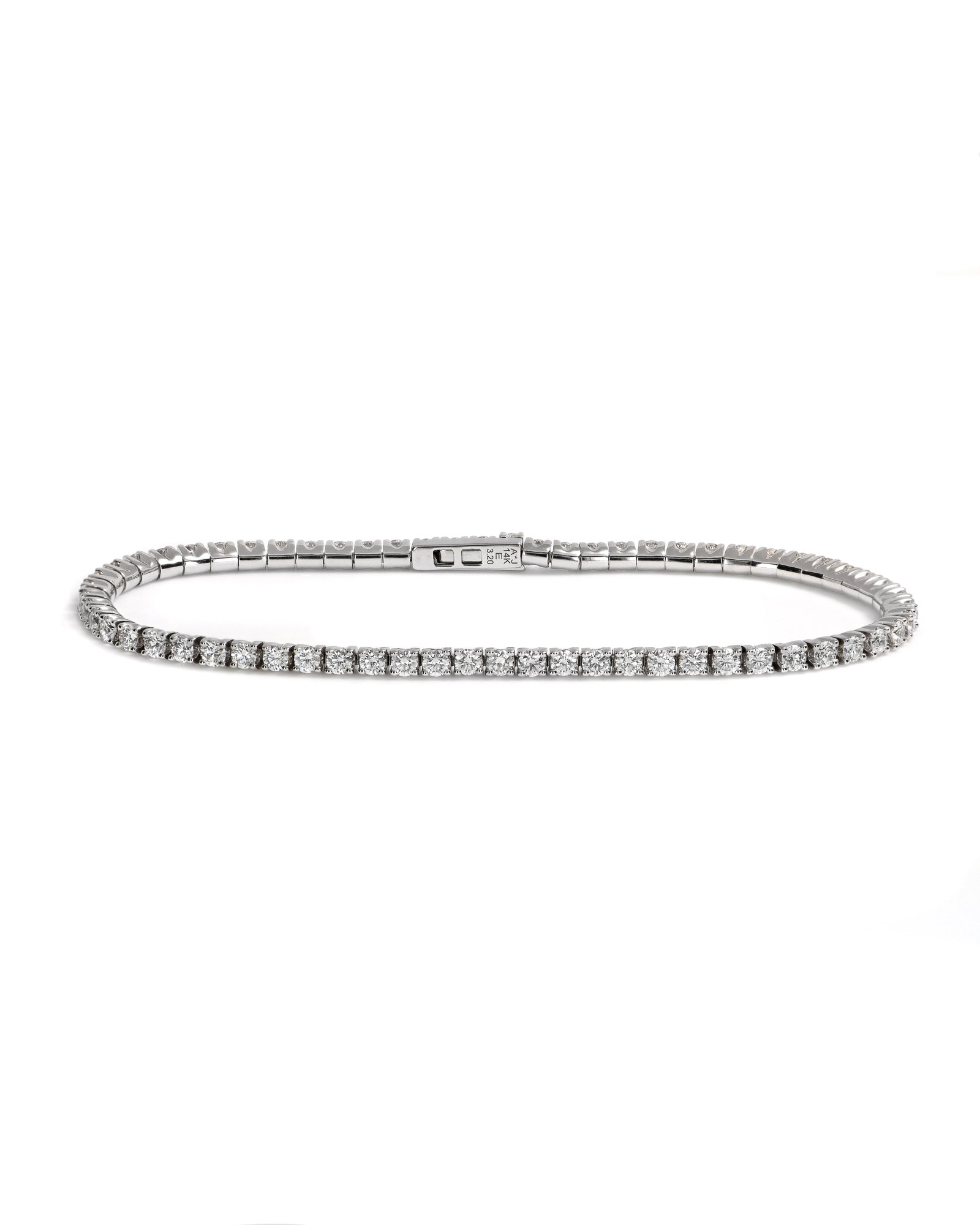 Ultra Comfort 3ctw 14kw Tennis Bracelet 