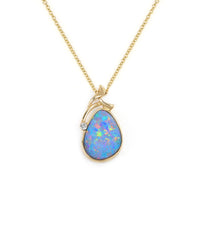 Pear Shaped Opal Pendant